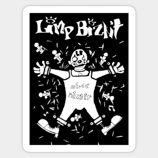 Limp Bizkit - Knife Throwing Clown Sticker